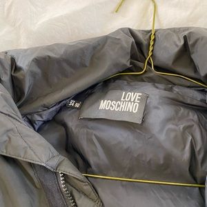 Love moschino men’s puffer jacket